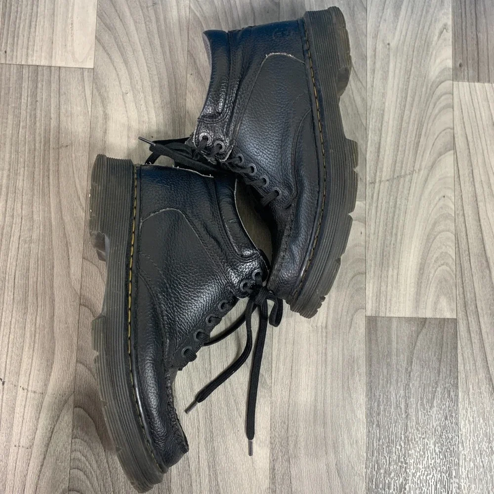 Dr Martens Garvey Black Leather Casual Lace Up Ankle Chukka Boots Men's US 10M